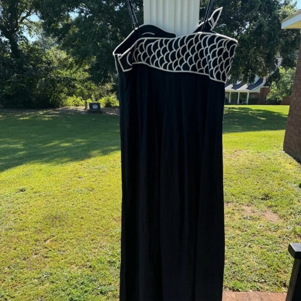 FARM Rio Black Fish Maxi Dress - Picture 6 of 8
